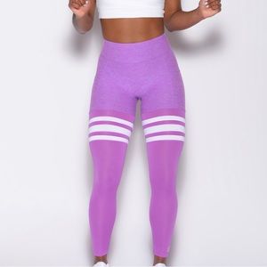 Bombshell Scrunch Thigh-Highs (Purple Haze)